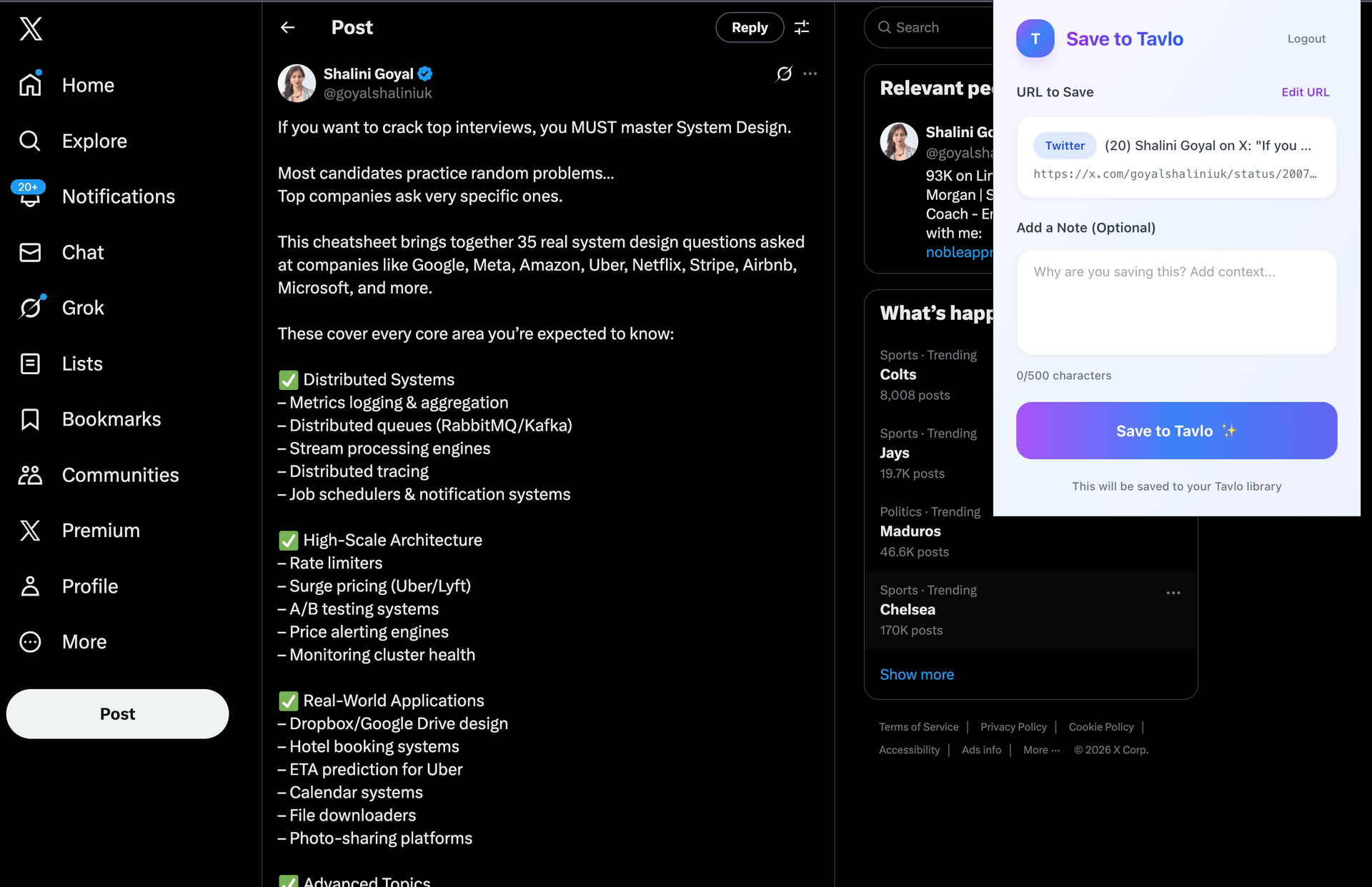 Install Tavlo Chrome extension from Chrome Web Store
